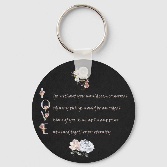 Kärlek nyckelring (Framsida)