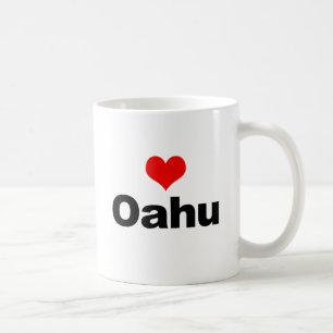 Kärlek Oahu Kaffemugg