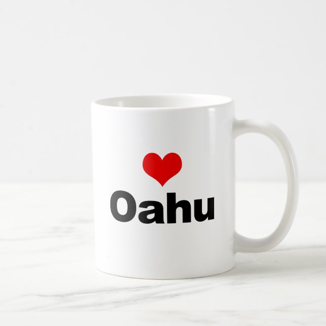 Kärlek Oahu Kaffemugg (Höger)