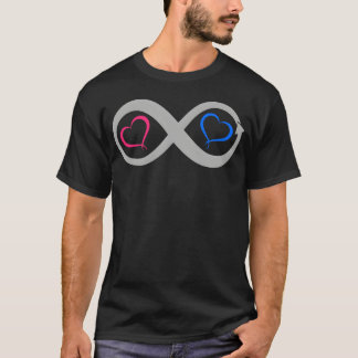 Kärlek Oändlighet För Oändlig Kärlek tjej T Shirt