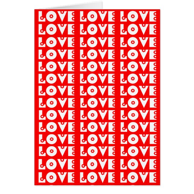 KÄRLEK OBS KORT (Framsidan)