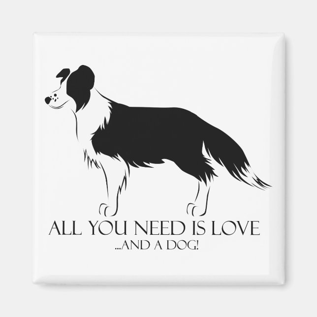 Kärlek och A Hund Magnet (Framsidan)