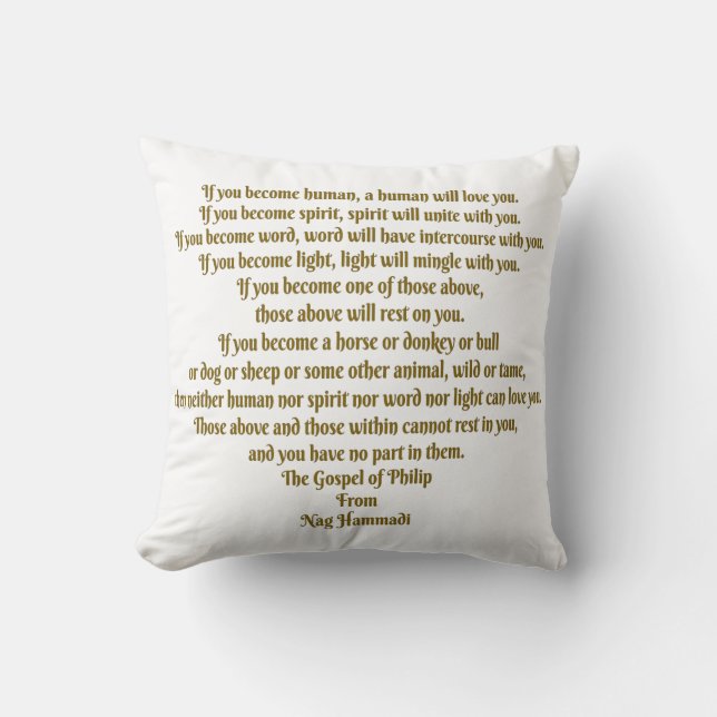 Kärlek och Ande Kudde (Framsida)