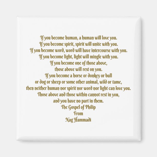 Kärlek och Ande Magnet (Framsidan)