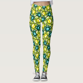 Kärlek och blommor leggings