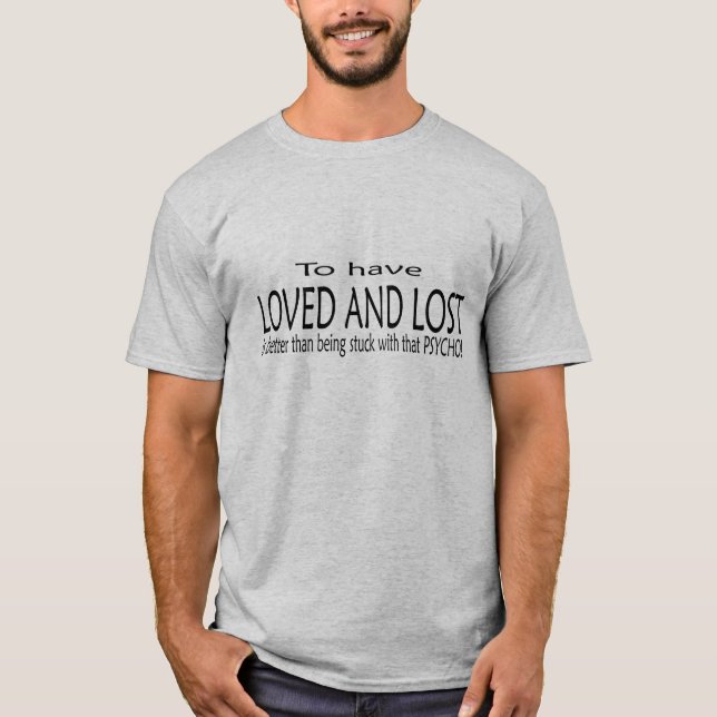 Kärlek och Borttappad T-shirt (Framsida)