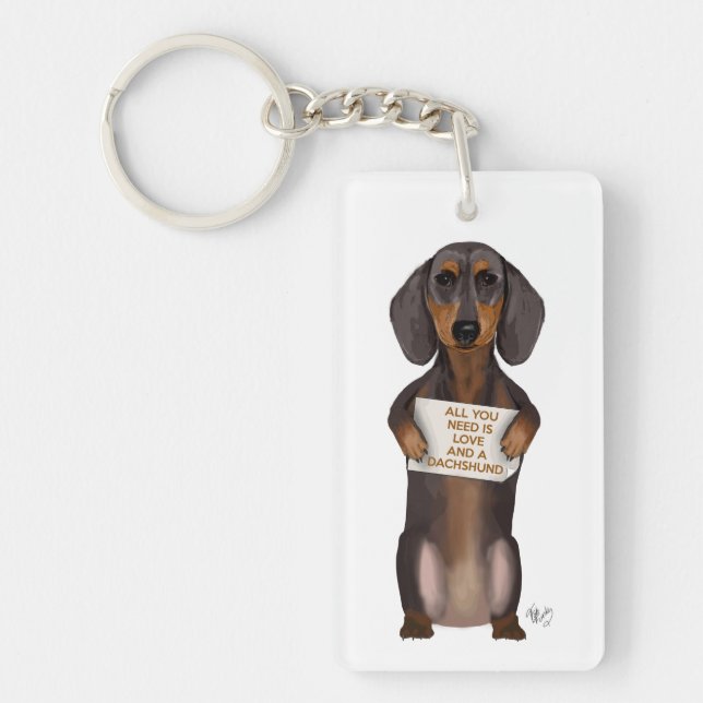 Kärlek och Dachshund (Framsidan)