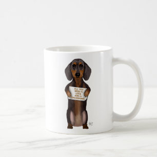 Kärlek och Dachshund Kaffemugg