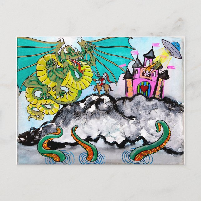 kärlek och det är fara vykort (Framsida)