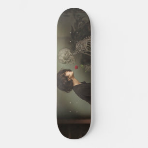 Kärlek och död mini skateboard bräda 18,5 cm