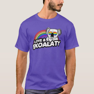 Kärlek och Ekoalaty T Shirt