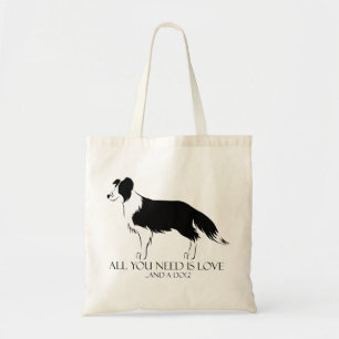 Kärlek Och En Hund Tygkasse