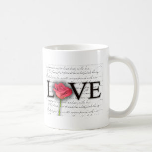 Kärlek och en ro kaffemugg