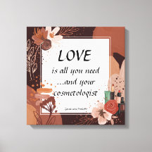 Kärlek och er kosmetolog Boho Stil