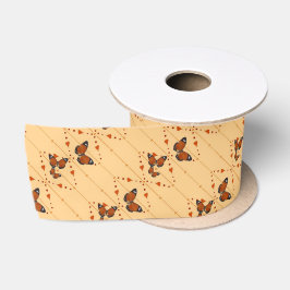 Kärlek och fjärilar i orange