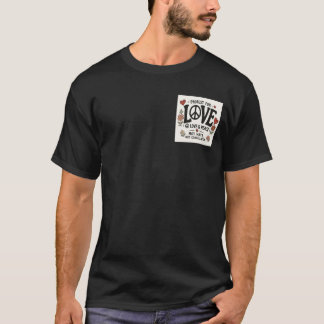 Kärlek och fred t shirt