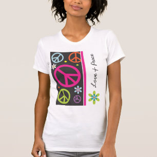 Kärlek och fredsteckenT-tröja Tee