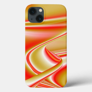 Kärlek och guld Abstrakt 3D Rainbowart