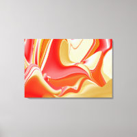 Kärlek och Guld Abstrakt 3D Rainbowart