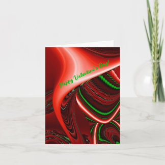 Kärlek och Hope Abstrakt 3D Rainbowart Helgkort