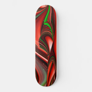 Kärlek och Hope Abstrakt 3D Rainbowart Mini Skateboard Bräda 18,5 Cm
