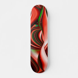 Kärlek och Hope Abstrakt 3D Rainbowart Mini Skateboard Bräda 18,5 Cm