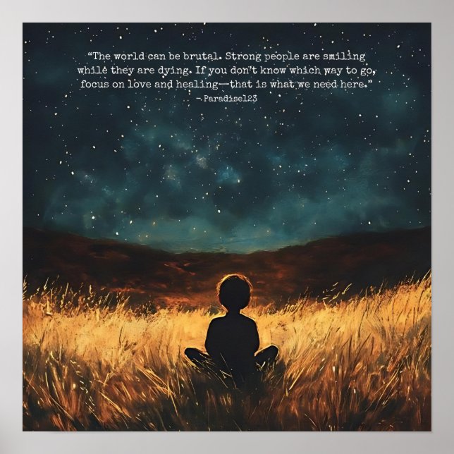 kärlek och läkning (1050) poster (Framsidan)