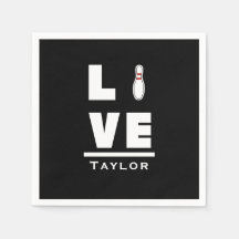 Kärlek och levande Tenpin Bowling Bowlareare Sport