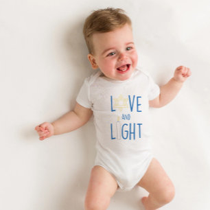 Kärlek och Light Hannukah T Shirt
