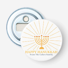 Kärlek och ljus | Enkel Lycklig Hanukkah-familj Flasköppnare