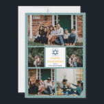 Kärlek och ljus | Fotokollage för familjen Hanukka Julkort<br><div class="desc">Kärlek och ljus | Fotokollage för familjen Hanukkah</div>