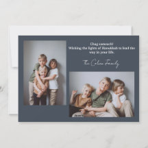 Kärlek och ljus | Fotokollage för familjen Hanukka