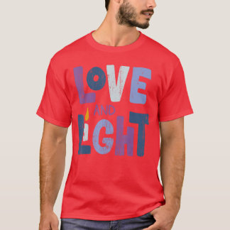Kärlek och ljus Hanukkah rolig T Shirt