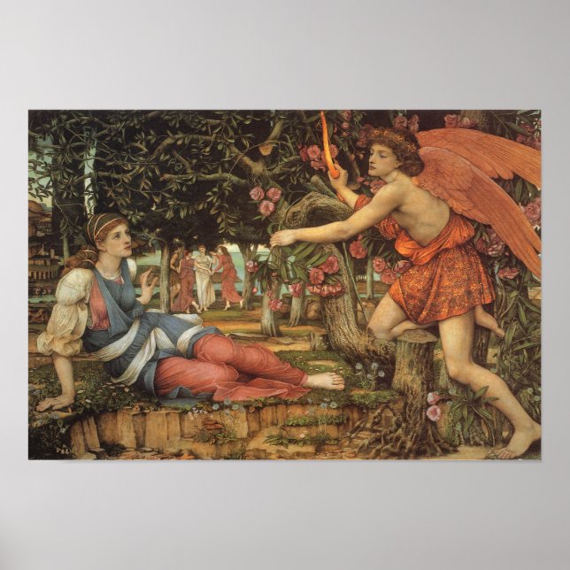 Kärlek och mädchen av John Stanhope Poster (Framsidan)