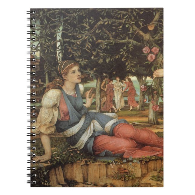 Kärlek och Maiden av John Stanhope Anteckningsbok (Framsidan)
