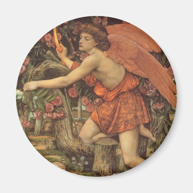 Kärlek och Maiden av John Stanhope Magnet (Framsidan)