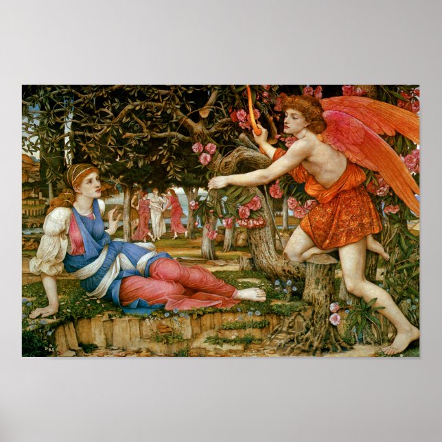 Kärlek och Maiden Poster (Framsidan)