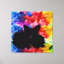 Kärlek och mänskligheten kommer inte att fördärva canvastryck