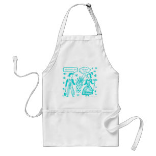 Kärlek och mer bowlar - Pyrex Butterprint turkos Förkläde