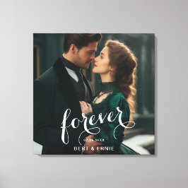 Kärlek och Minne 60 cm Fyrkantig Canvas