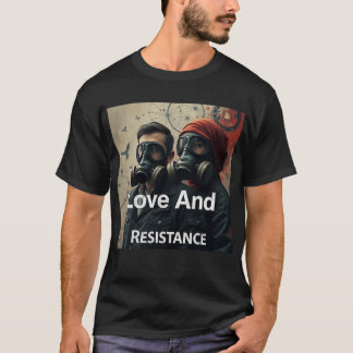 KÄRlek OCH MOTSTÅND Kafka romantiker Modern serie T Shirt