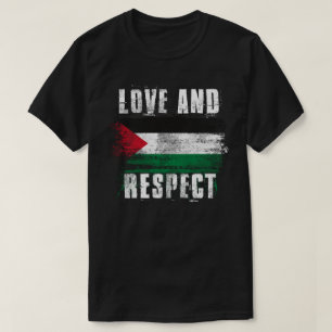 Kärlek och palestinier för respektPalestina   T Shirt