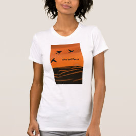 Kärlek och Peace Women's T-Shirt