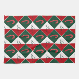 Kärlek och Polkagrisar Kökshandduk