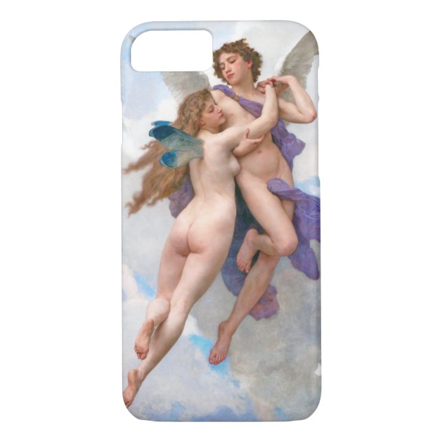 Kärlek och Psyche, Bouguereau Case-Mate iPhone Skal (Baksida)