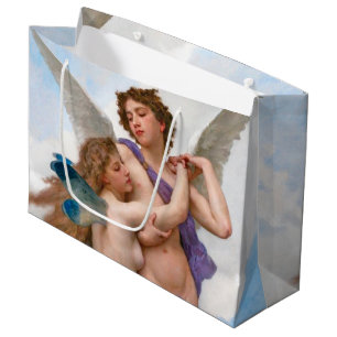 Kärlek och Psyche, Bouguereau Large Gift Bag