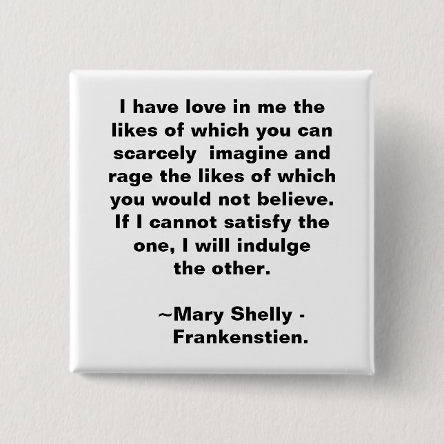 Kärlek och Rage Knapp (Framsida)