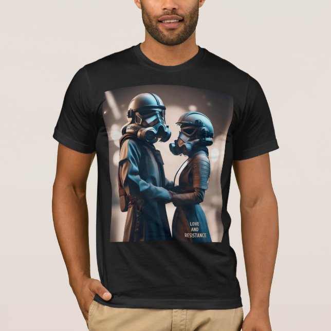 KÄRLEK OCH RESISTANS Cine scope 2 T Shirt (Framsida)