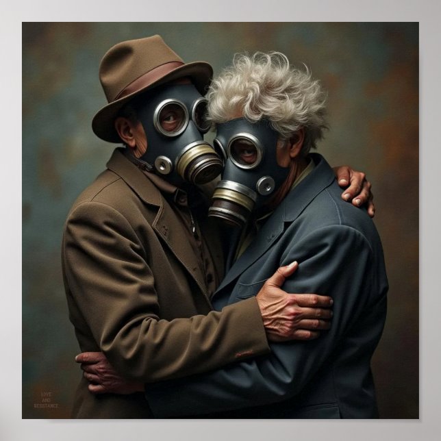 KÄRLEK OCH RESISTANS Gamla romantiker 2 Poster (Framsidan)