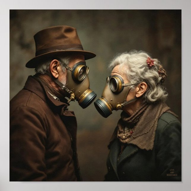 KÄRLEK OCH RESISTANS Gamla romantiker 3 Poster (Framsidan)